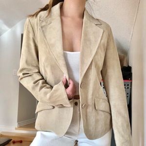 vintage danier suede leather jacket